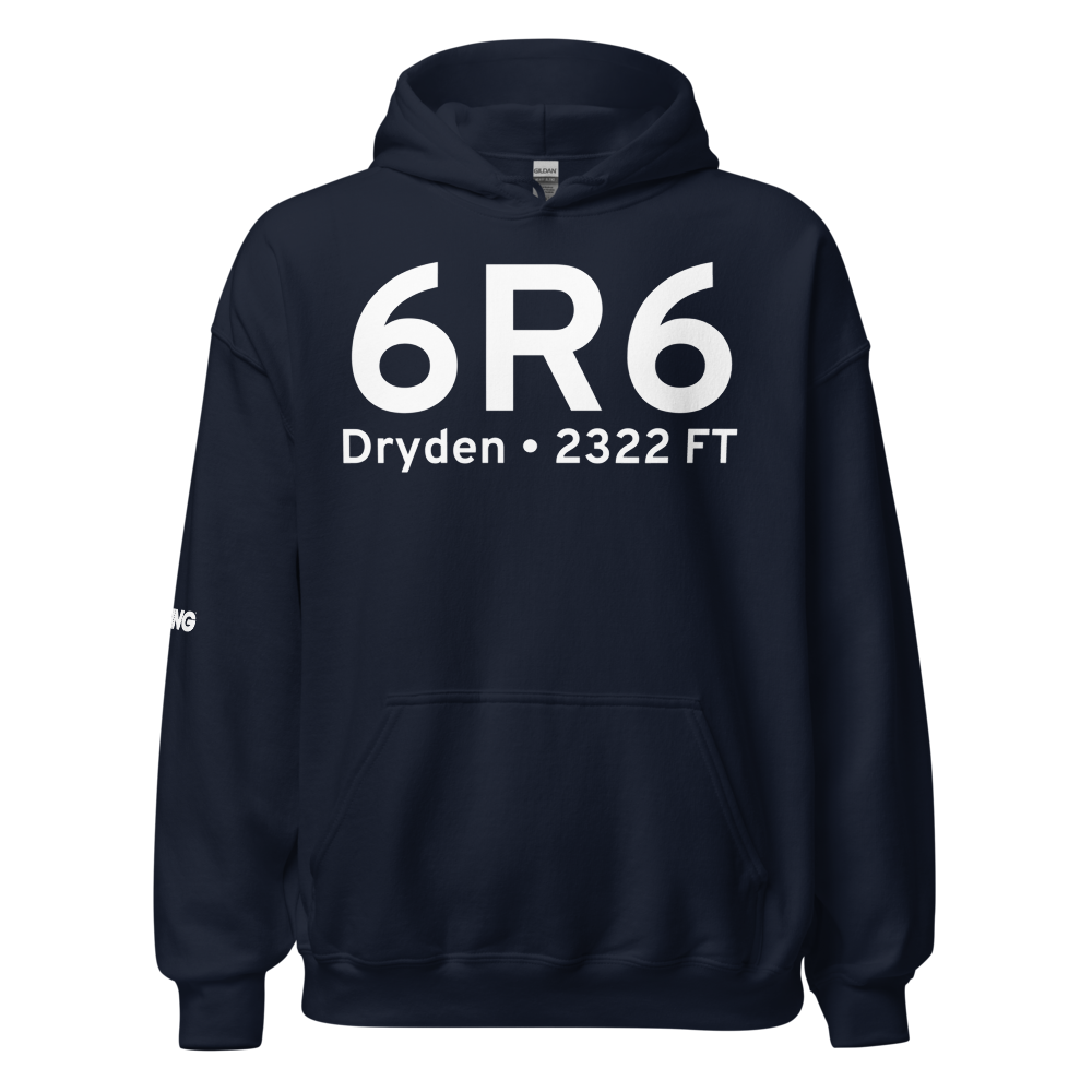 Dryden (K6R6) Airport Hoodie Sweatshirt 