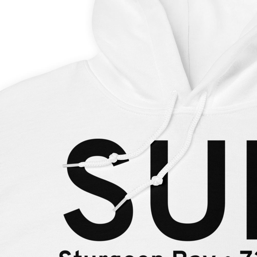 Sturgeon Bay (KSUE) Airport Hoodie Sweatshirt 