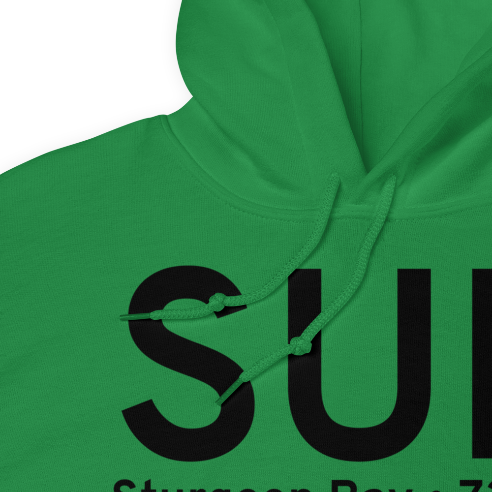 Sturgeon Bay (KSUE) Airport Hoodie Sweatshirt 