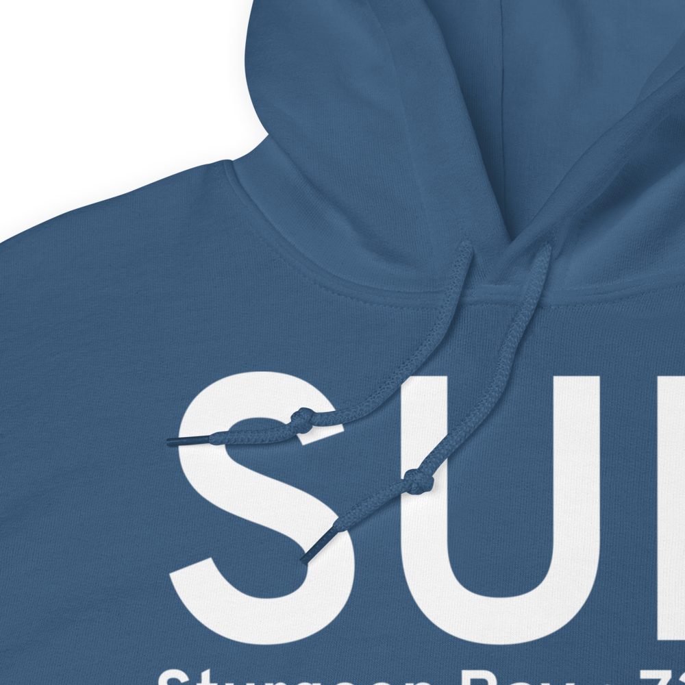 Sturgeon Bay (KSUE) Airport Hoodie Sweatshirt 