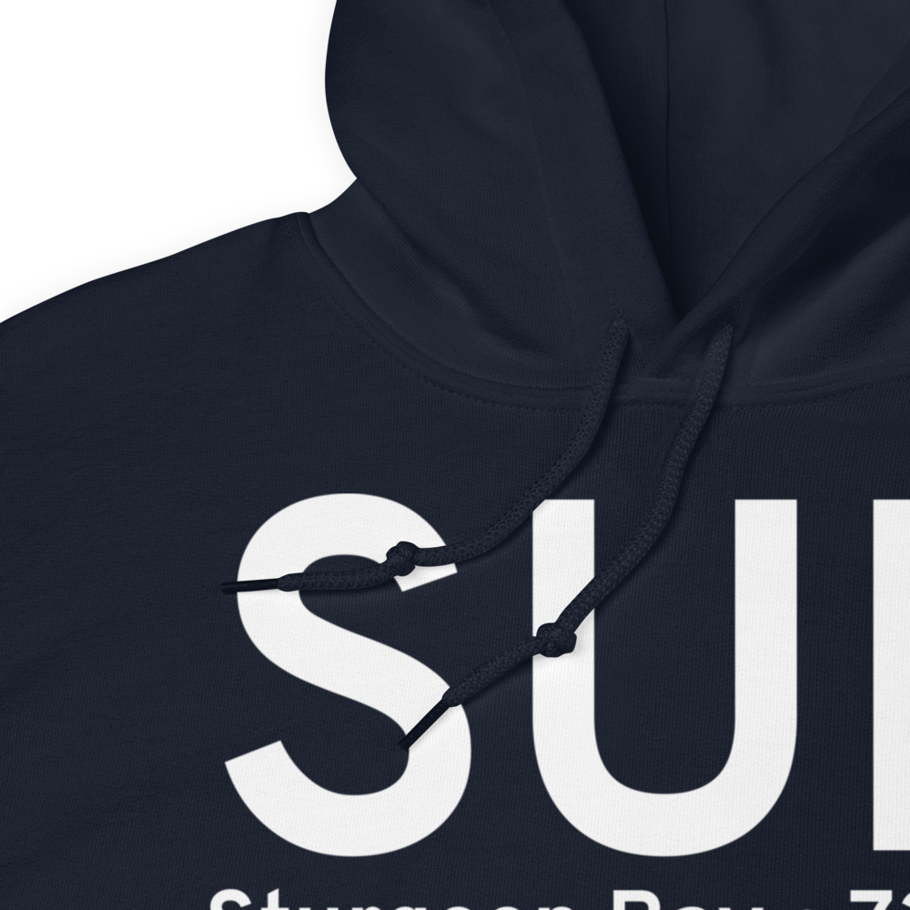 Sturgeon Bay (KSUE) Airport Hoodie Sweatshirt 