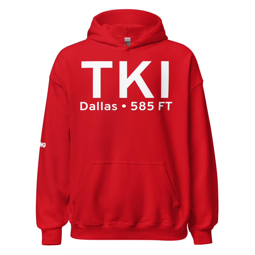 Dallas (KTKI) Airport Hoodie Sweatshirt 