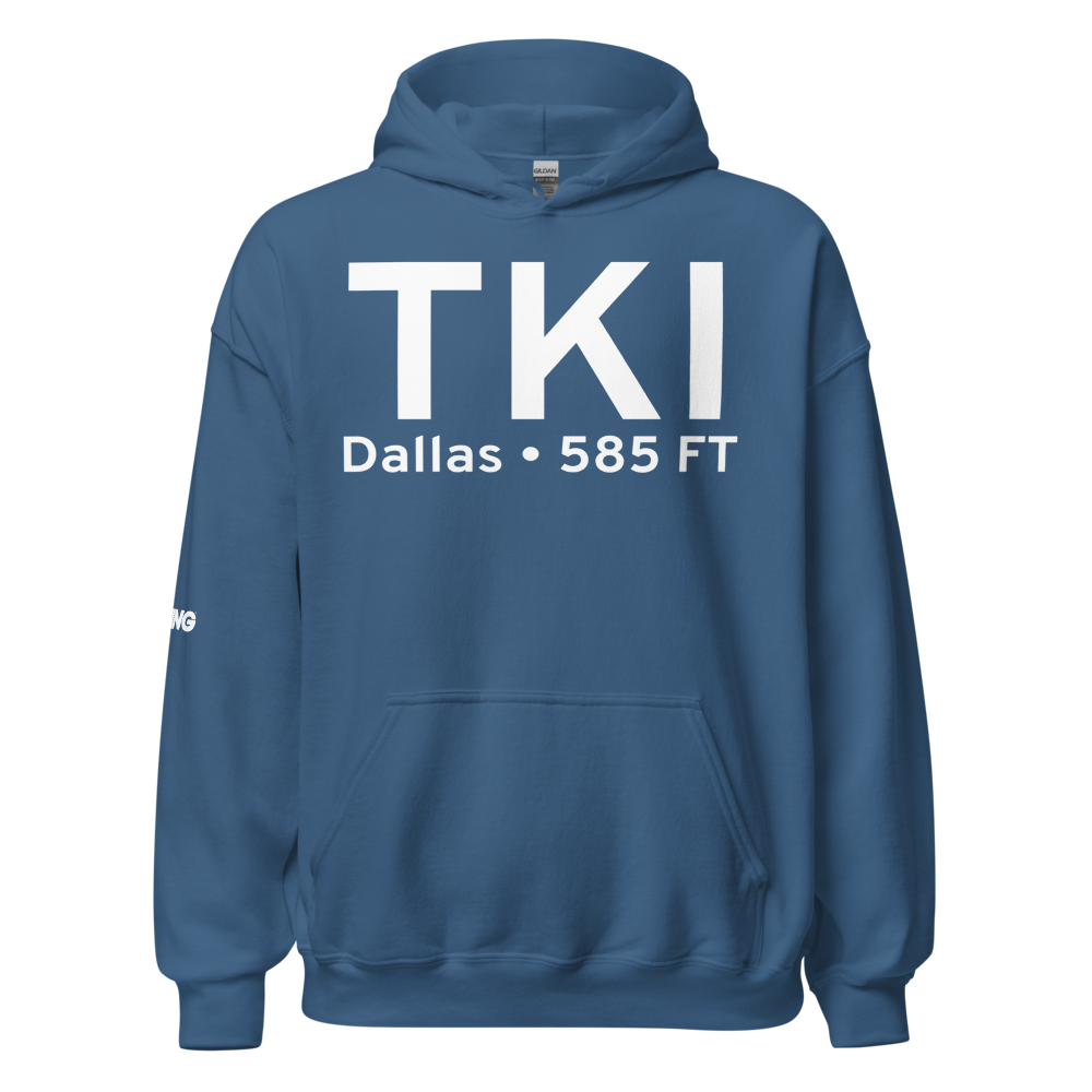 Dallas (KTKI) Airport Hoodie Sweatshirt 