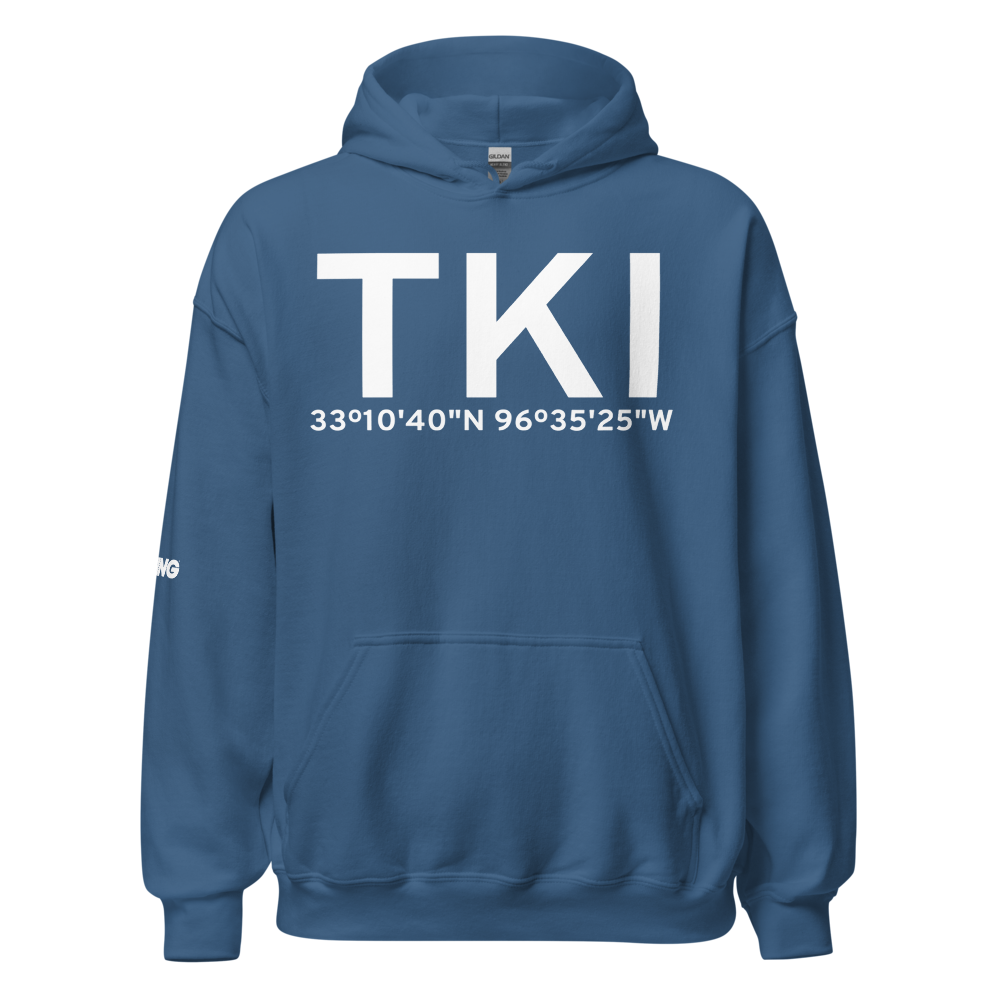 Dallas (KTKI) Airport Hoodie Sweatshirt 