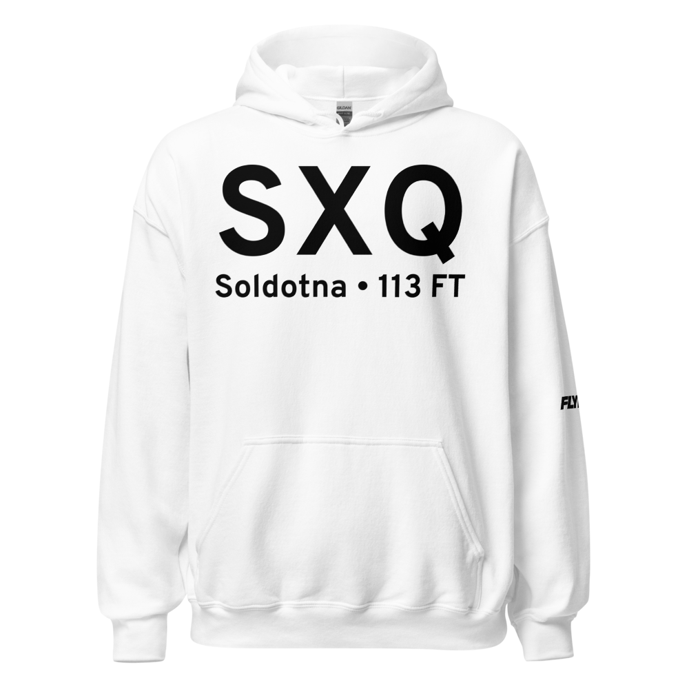 Soldotna (PASX) Airport Hoodie Sweatshirt 