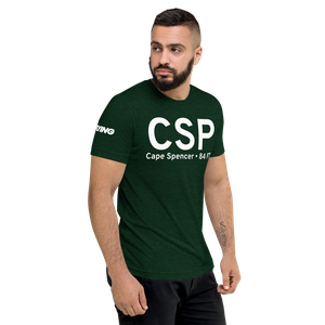 Cape Spencer (CSP) Airport Tri-blend T-Shirt