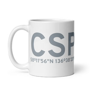 Cape Spencer (CSP) Airport Mug