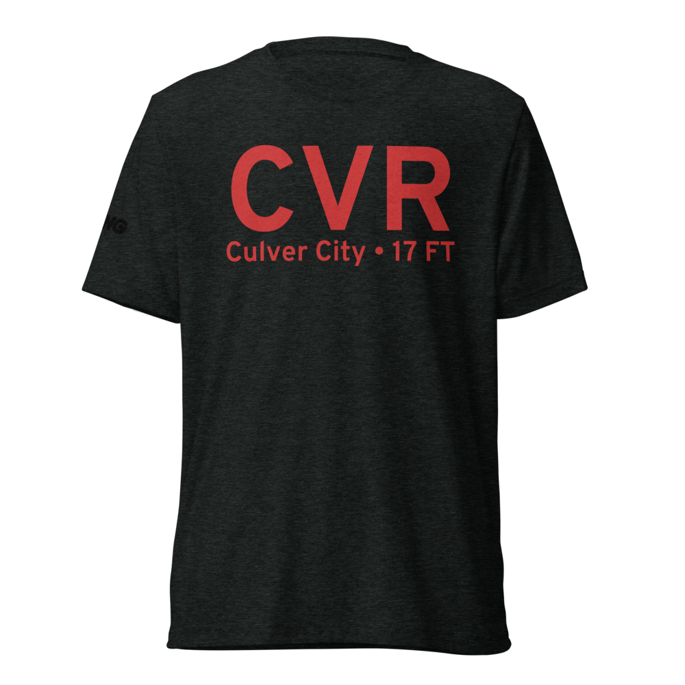 Culver City (CVR) Airport Tri-blend T-Shirt 