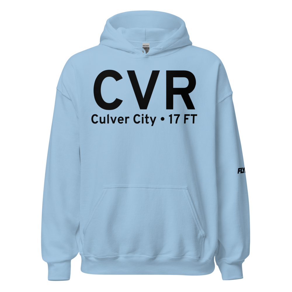 Culver City (CVR) Airport Hoodie Sweatshirt 