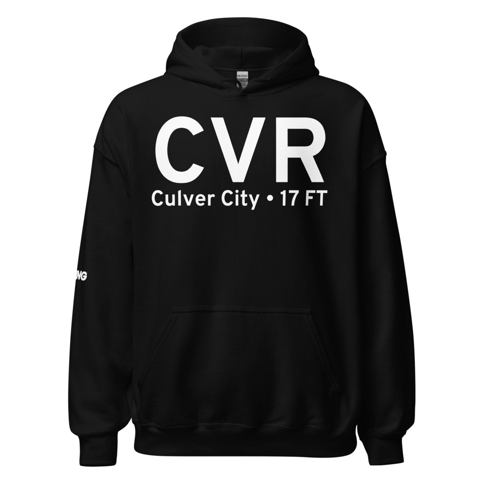 Culver City (CVR) Airport Hoodie Sweatshirt 