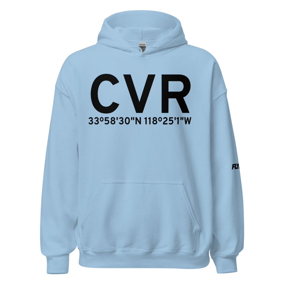 Culver City (CVR) Airport Hoodie Sweatshirt 