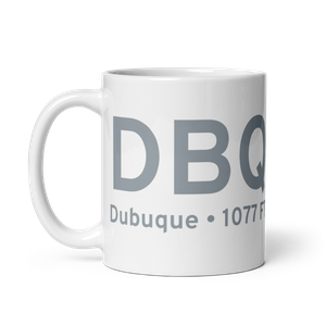 Dubuque (KDBQ) Airport Mug