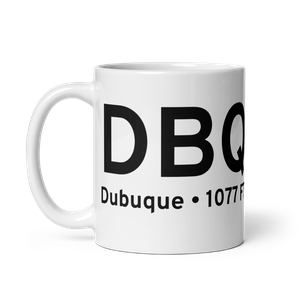 Dubuque (KDBQ) Airport Mug