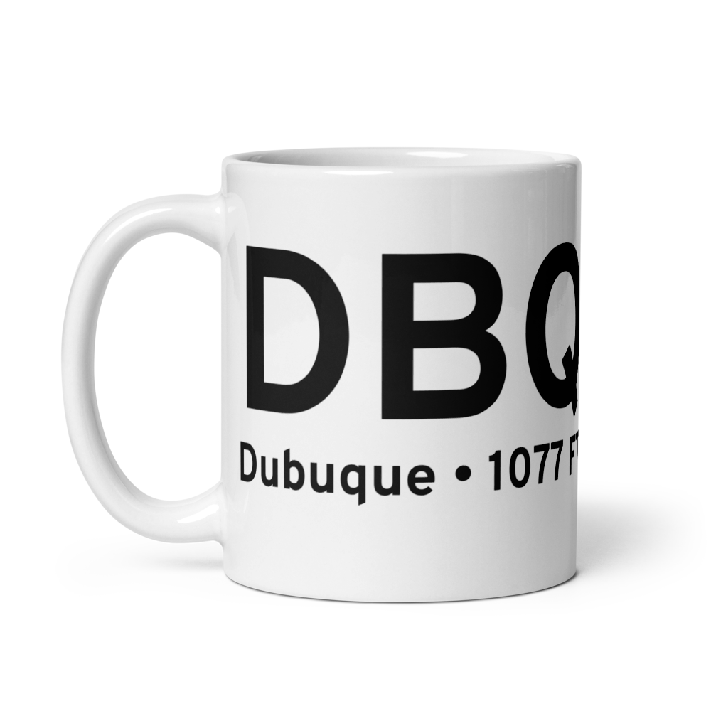 Dubuque (KDBQ) Airport Mug 