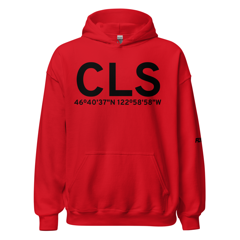 Chehalis (KCLS) Airport Hoodie Sweatshirt 