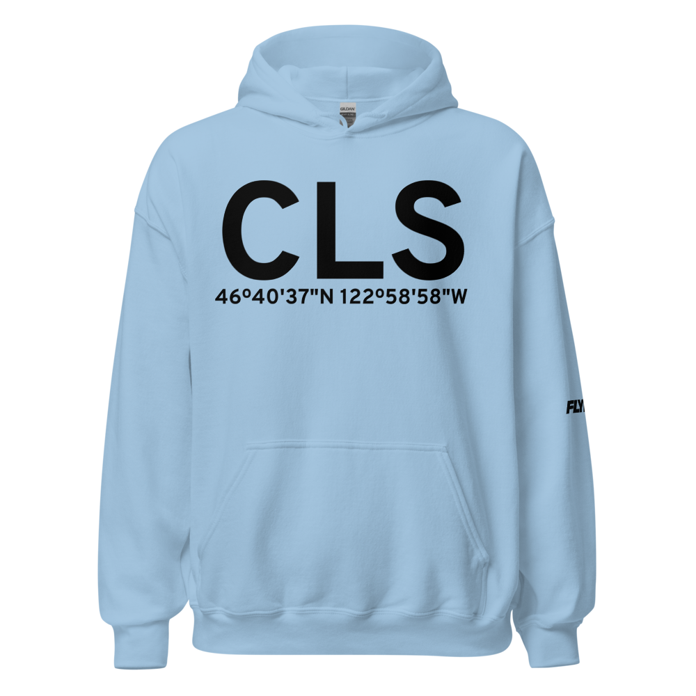 Chehalis (KCLS) Airport Hoodie Sweatshirt 