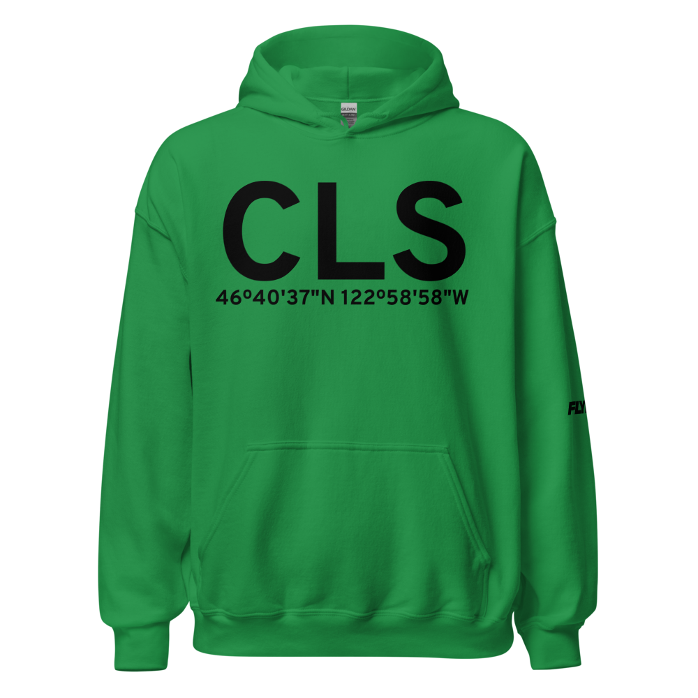 Chehalis (KCLS) Airport Hoodie Sweatshirt 
