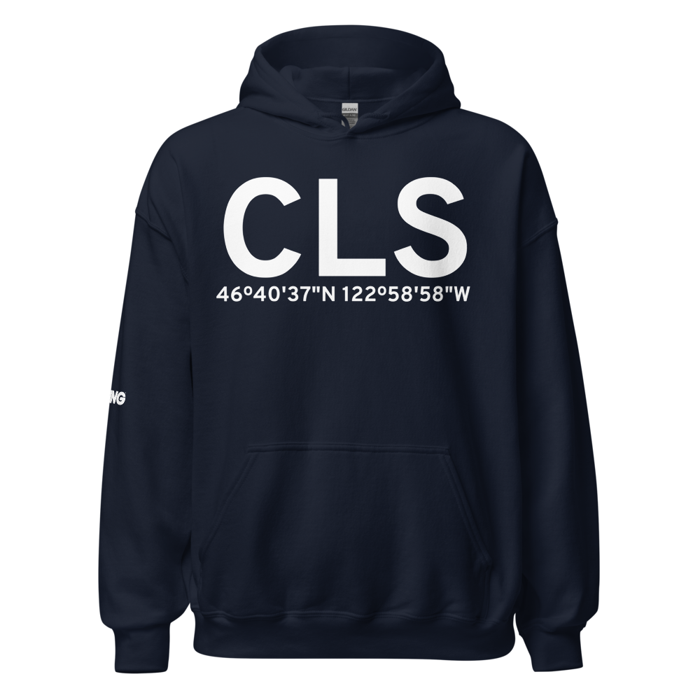 Chehalis (KCLS) Airport Hoodie Sweatshirt 