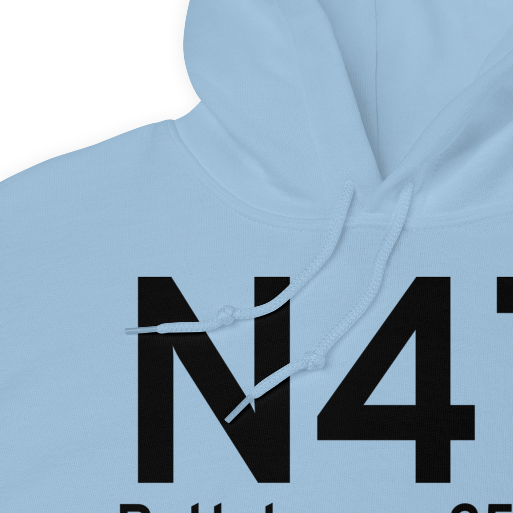 Pottstown (KN47) Airport Hoodie Sweatshirt 