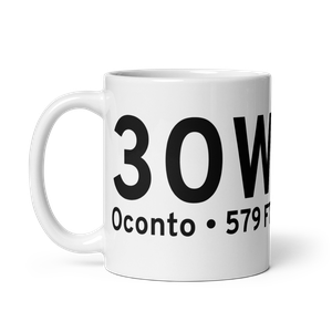 Oconto (30W) Airport Mug
