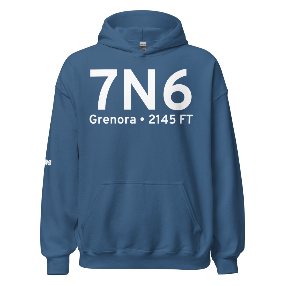 Grenora (7N6) Airport Hoodie Sweatshirt 
