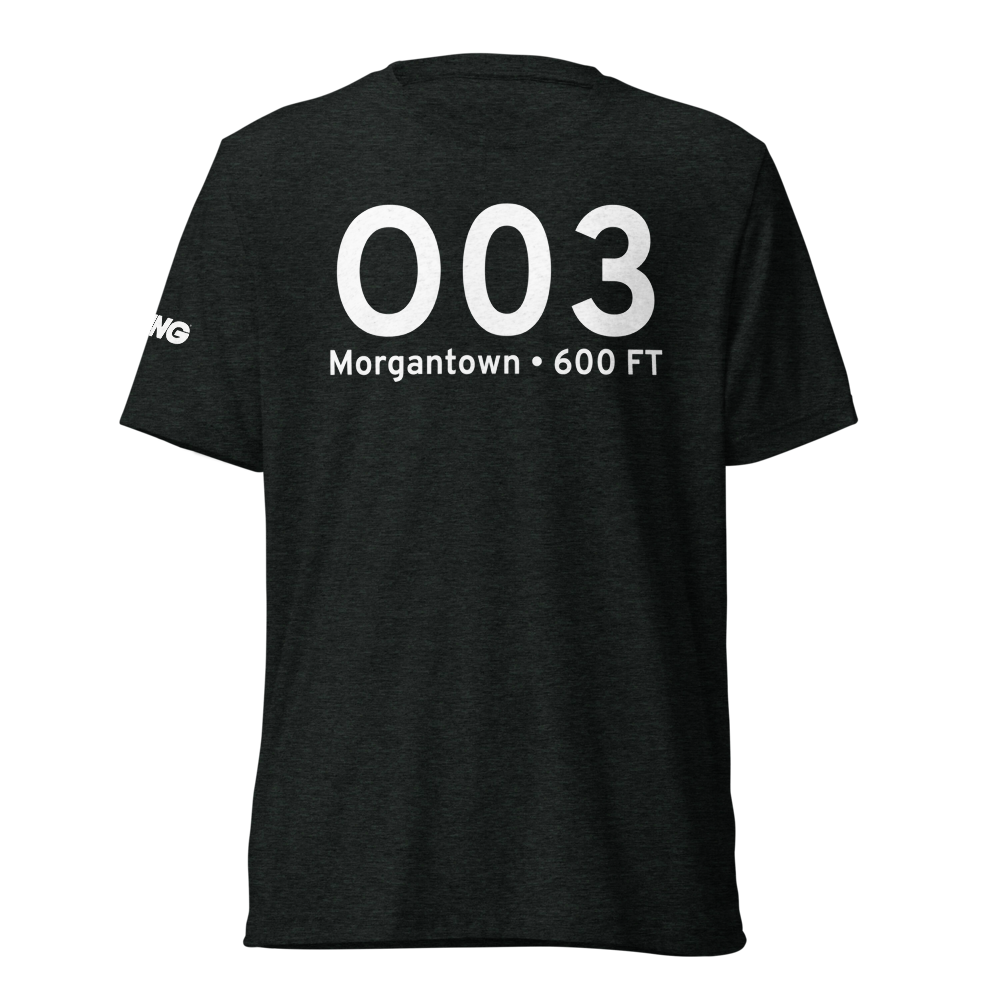 Morgantown (O03) Airport Tri-blend T-Shirt 