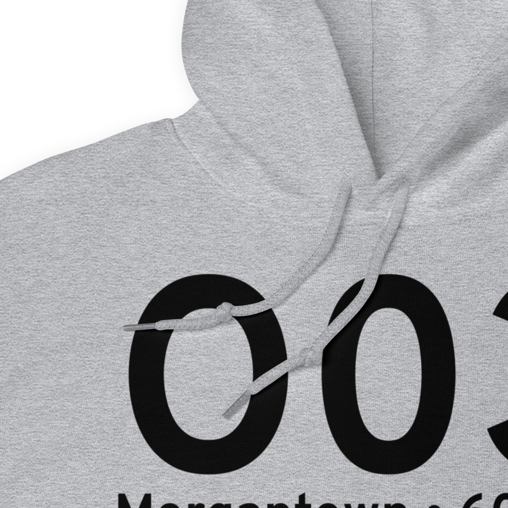 Morgantown (O03) Airport Hoodie Sweatshirt 