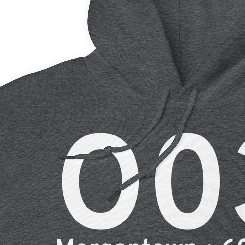 Morgantown (O03) Airport Hoodie Sweatshirt 