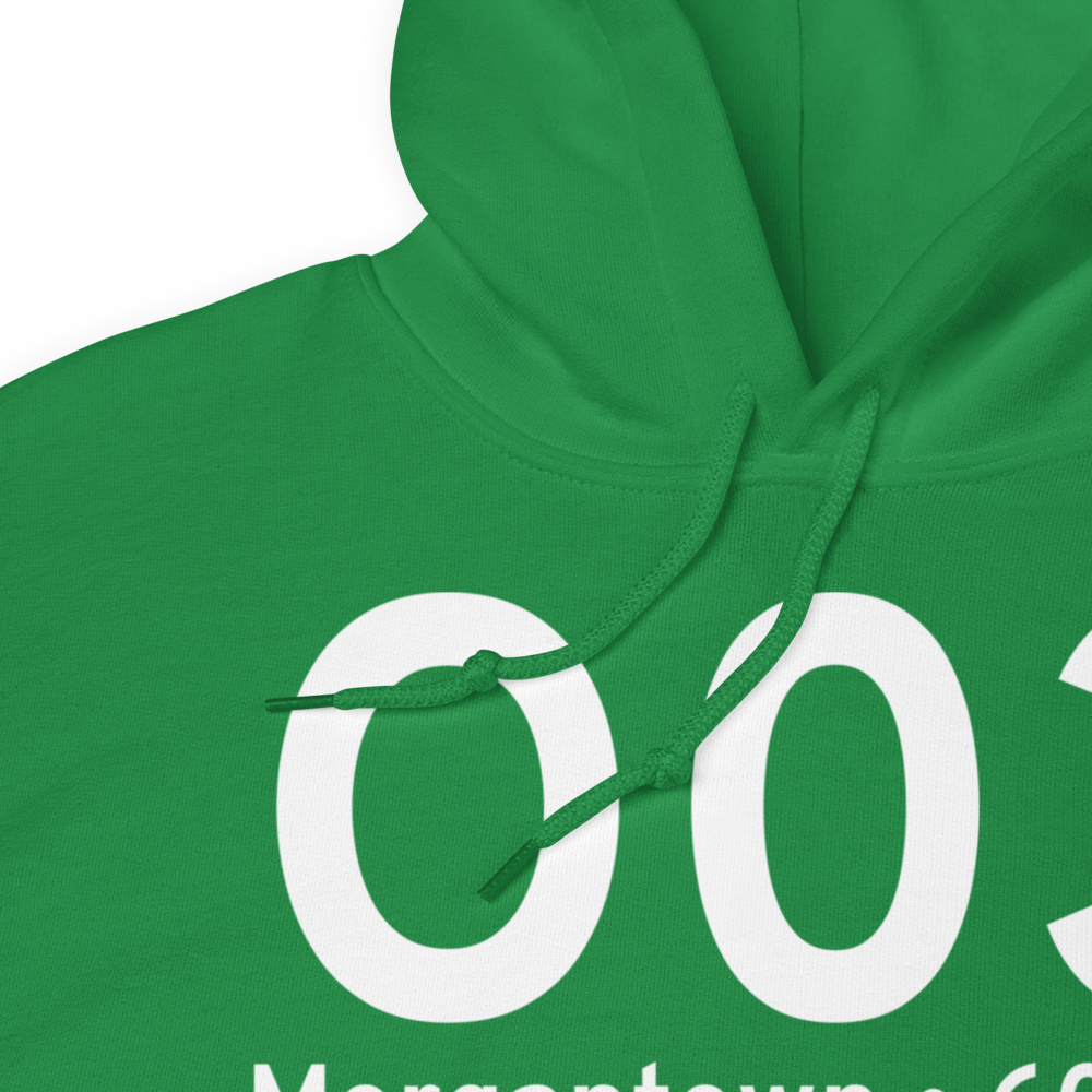 Morgantown (O03) Airport Hoodie Sweatshirt 