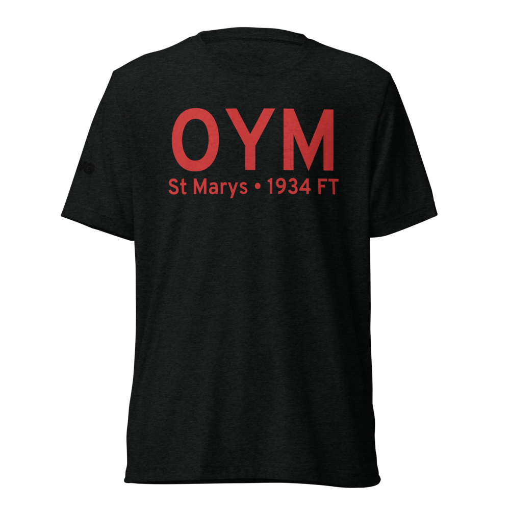 St Marys (KOYM) Airport Tri-blend T-Shirt 