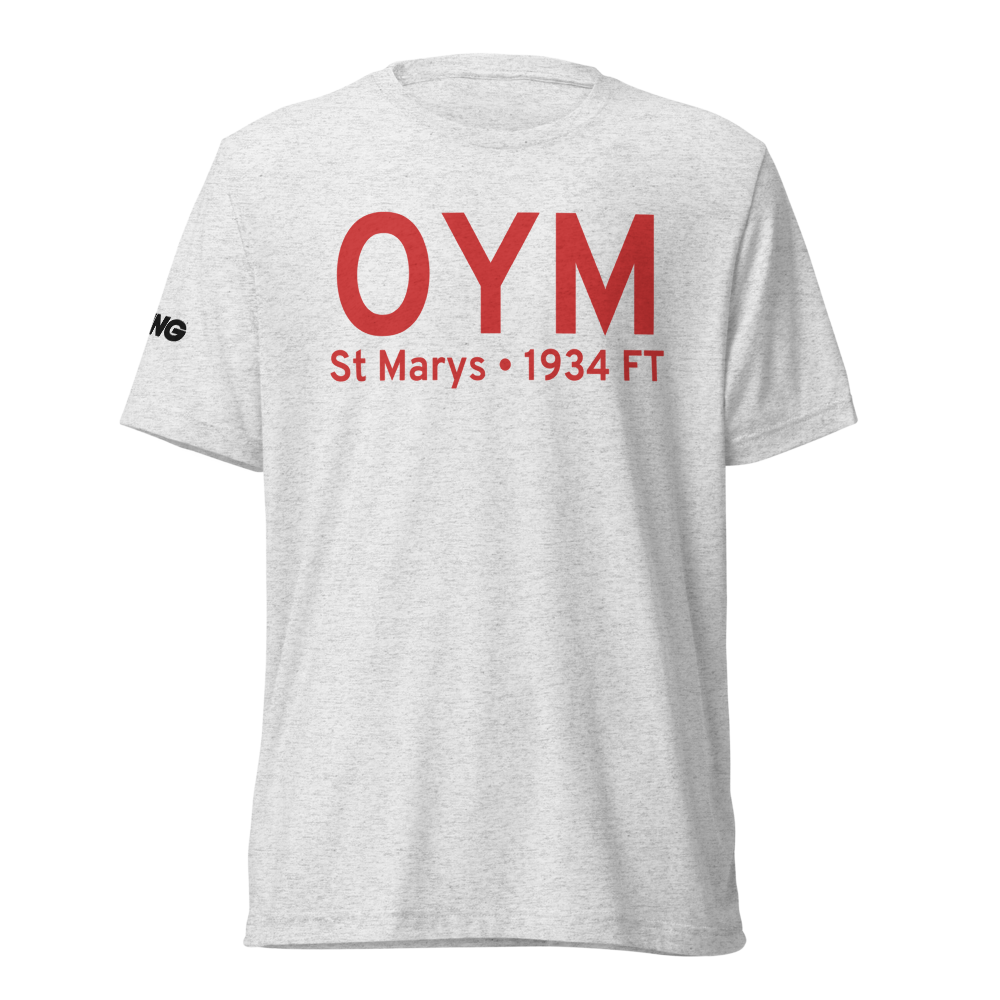 St Marys (KOYM) Airport Tri-blend T-Shirt 