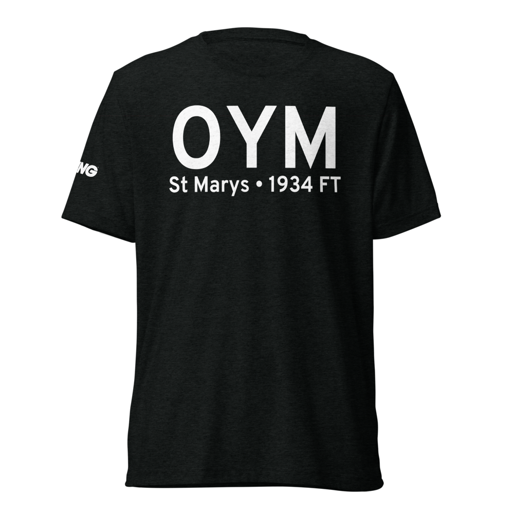 St Marys (KOYM) Airport Tri-blend T-Shirt 