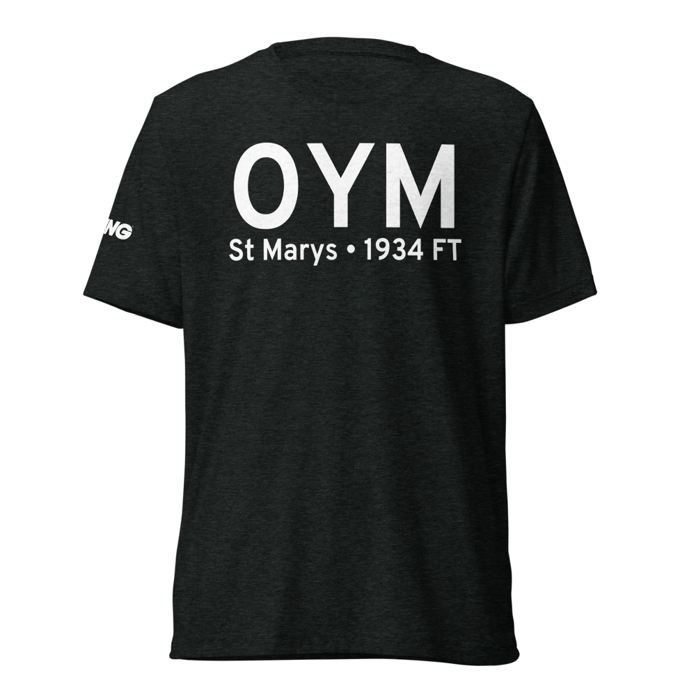 St Marys (KOYM) Airport Tri-blend T-Shirt 