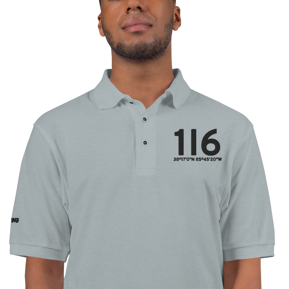 Clarksville (1I6) Airport Port Authority Embroidered Polo Shirt 
