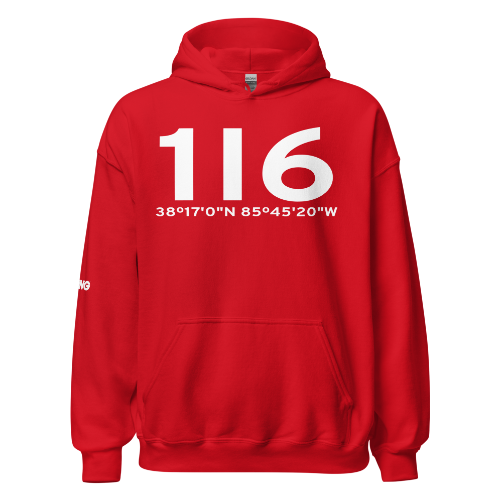Clarksville (1I6) Airport Hoodie Sweatshirt 