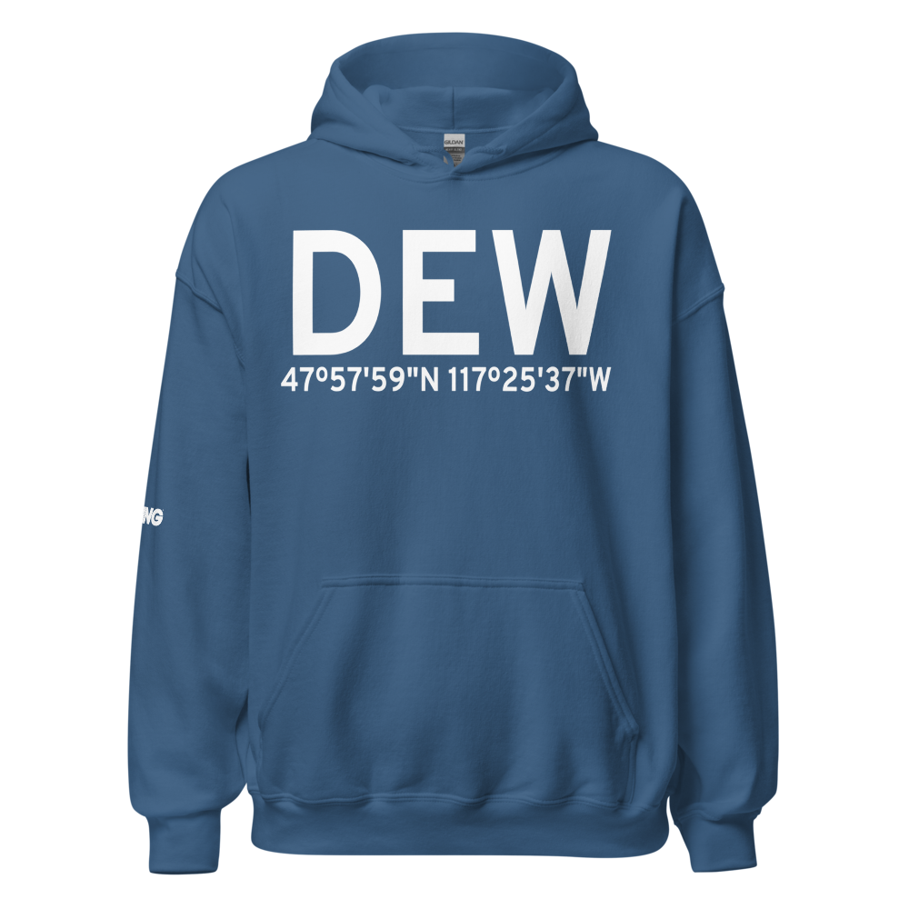 Deer Park (KDEW) Airport Hoodie Sweatshirt 