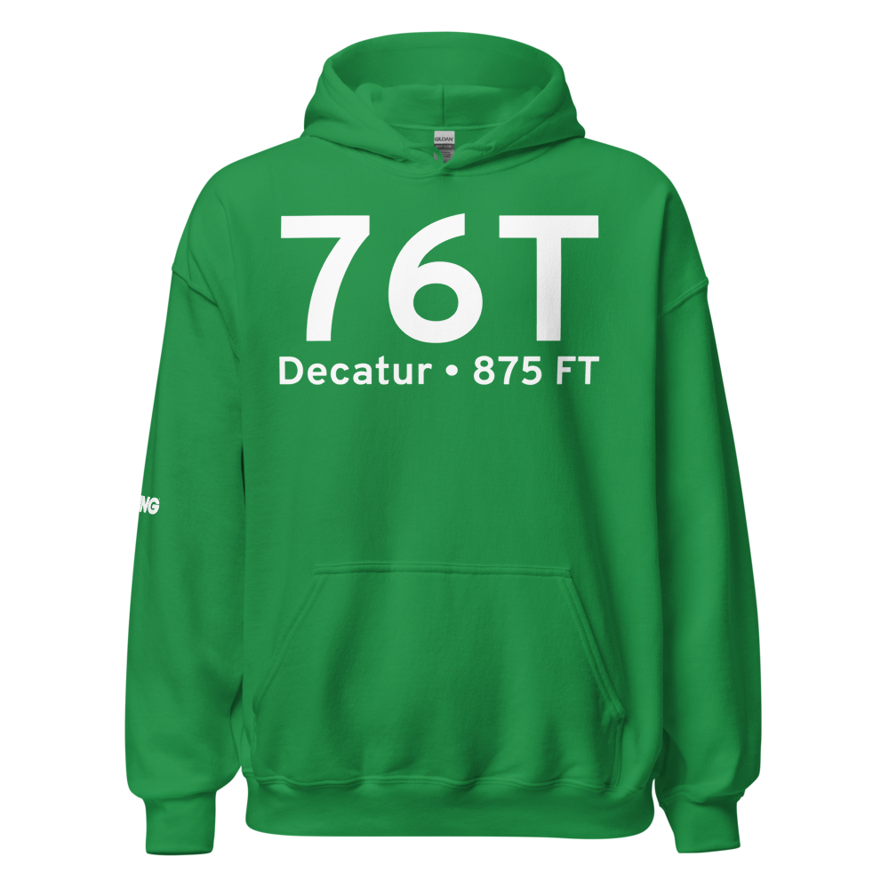 Decatur (76T) Airport Hoodie Sweatshirt 