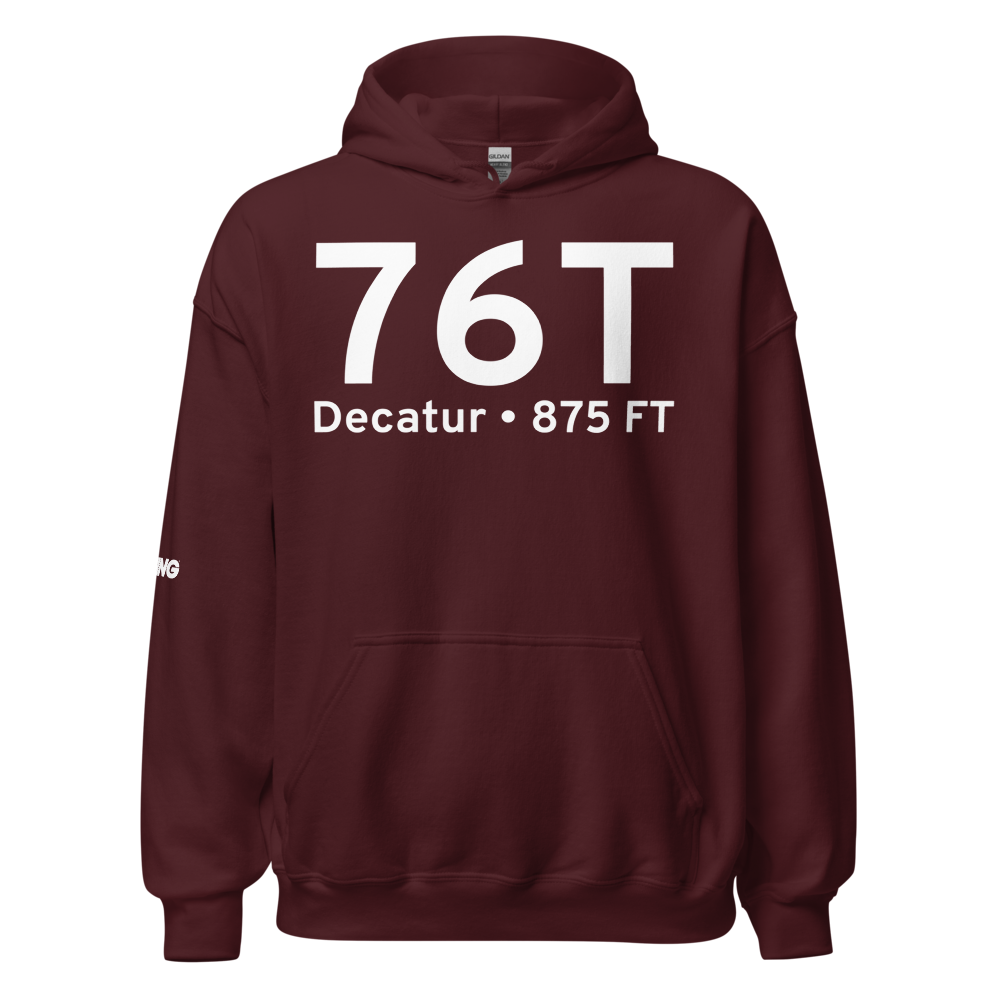 Decatur (76T) Airport Hoodie Sweatshirt 