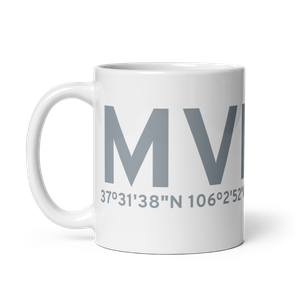 Monte Vista (KMVI) Airport Mug