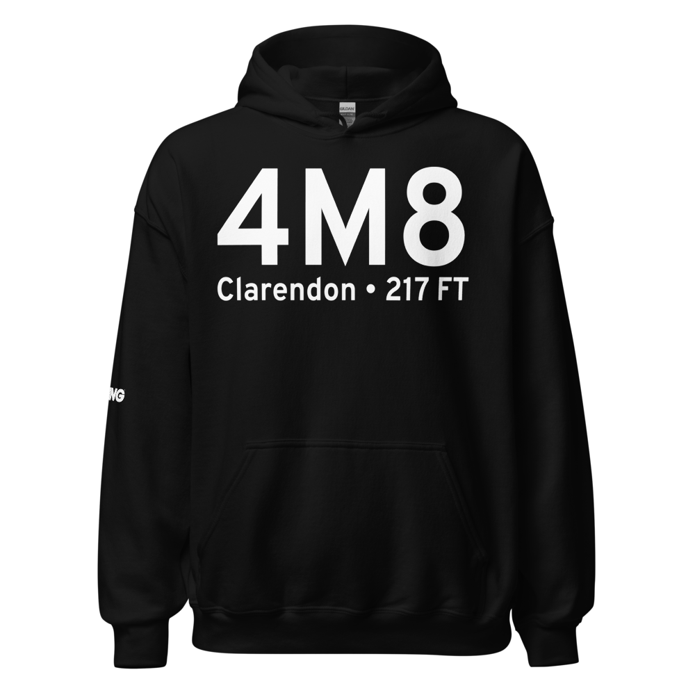 Clarendon (4M8) Airport Hoodie Sweatshirt 