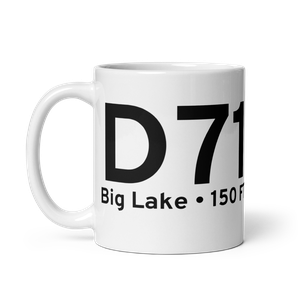 Big Lake (D71) Airport Mug
