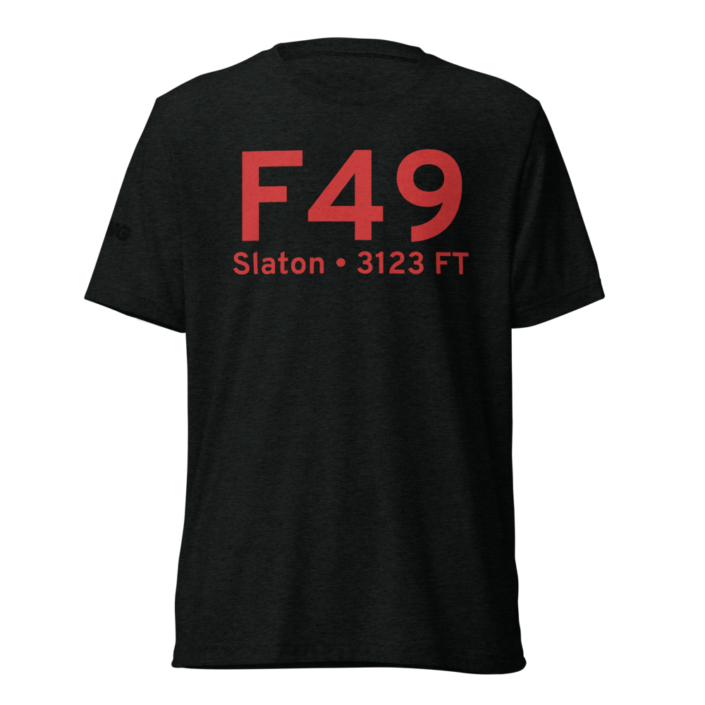 Slaton (KF49) Airport Tri-blend T-Shirt 