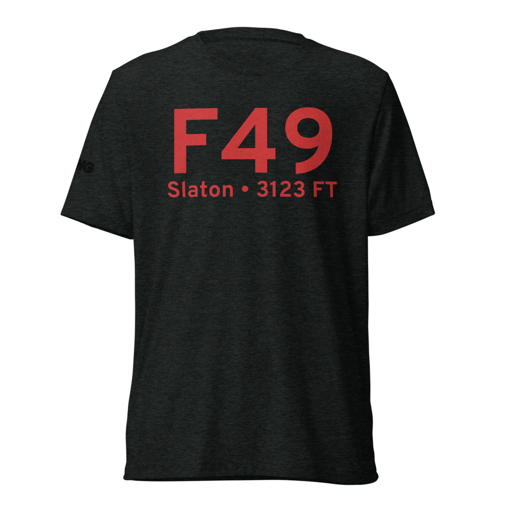 Slaton (KF49) Airport Tri-blend T-Shirt 