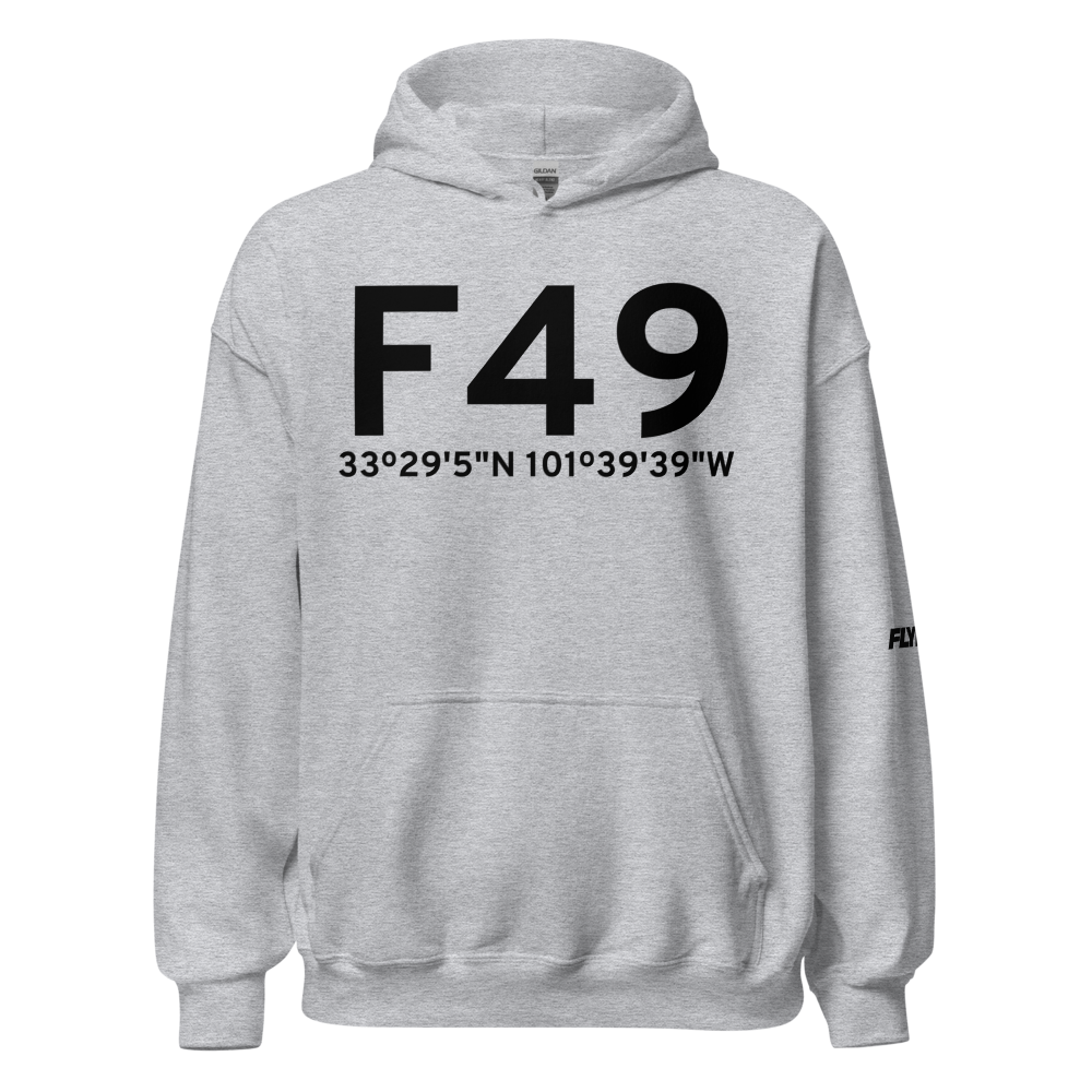 Slaton (KF49) Airport Hoodie Sweatshirt 