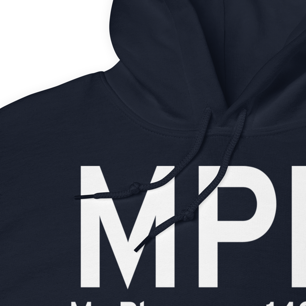 Mc Pherson (KMPR) Airport Hoodie Sweatshirt 