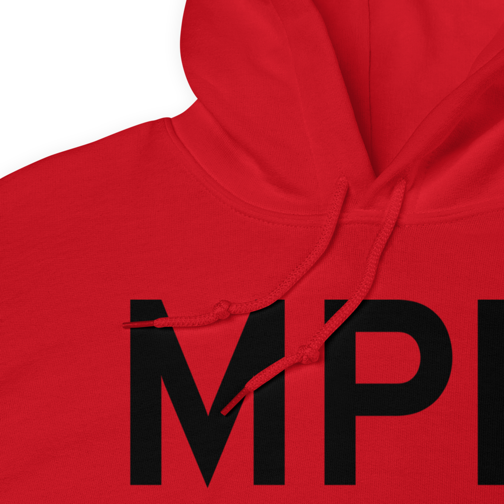 Mc Pherson (KMPR) Airport Hoodie Sweatshirt 