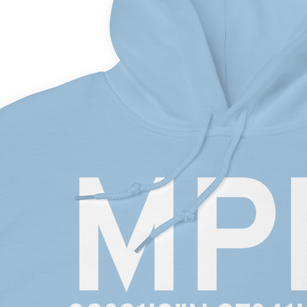 Mc Pherson (KMPR) Airport Hoodie Sweatshirt 