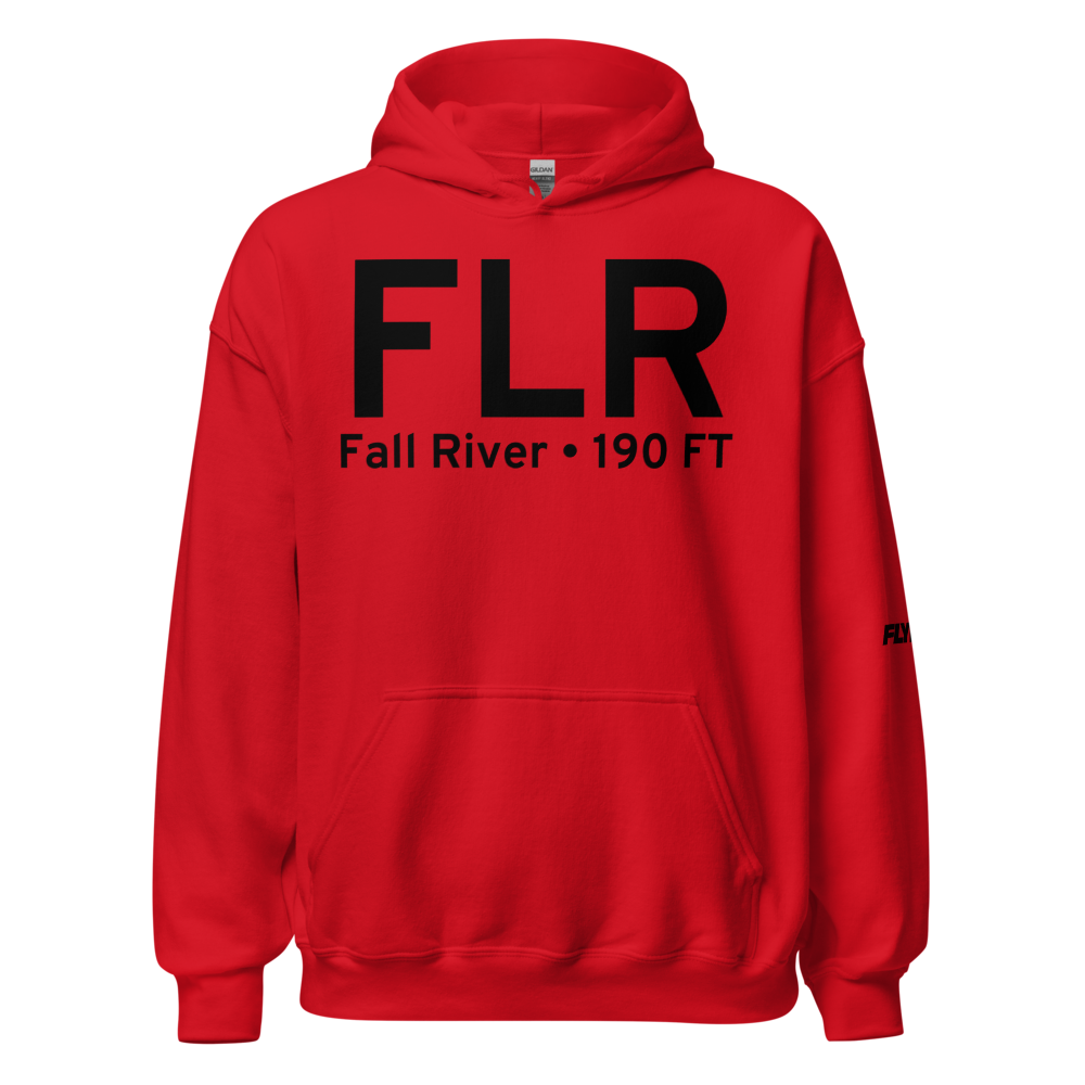 Fall River (KFLR) Airport Hoodie Sweatshirt 