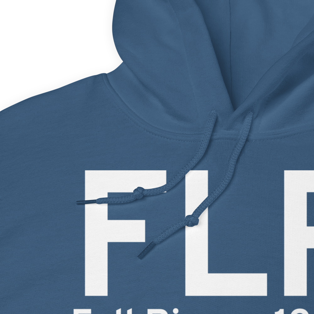 Fall River (KFLR) Airport Hoodie Sweatshirt 