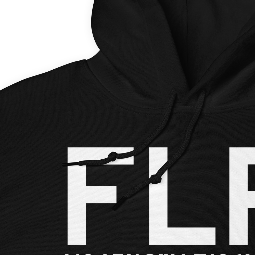 Fall River (KFLR) Airport Hoodie Sweatshirt 